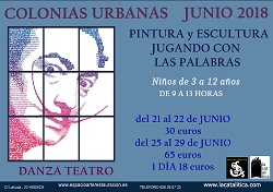 Colonias de Arte para niños Espacio Arte, Huesca